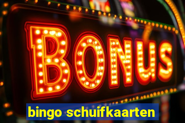 bingo schuifkaarten