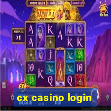 cx casino login