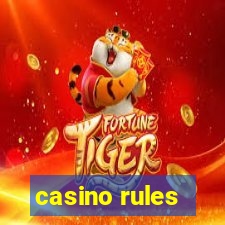 casino rules