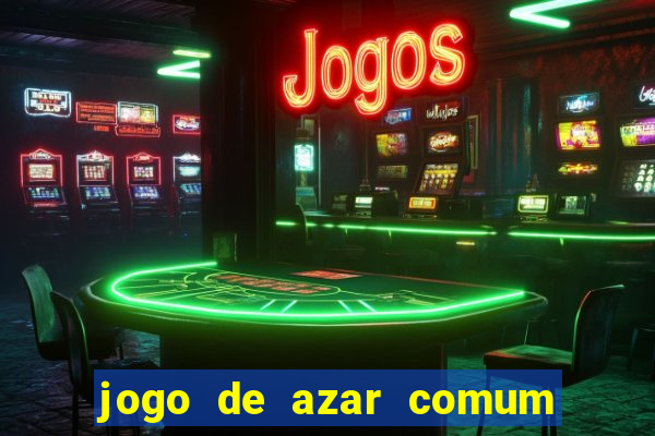 jogo de azar comum em cassinos