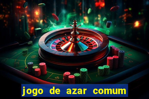 jogo de azar comum em cassinos