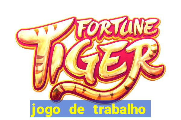 jogo de trabalho no escritório