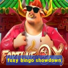 foxy bingo showdown