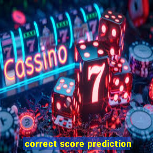 correct score prediction