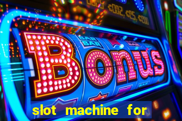 slot machine for home bar