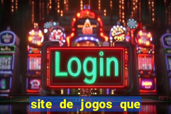 site de jogos que ganha dinheiro