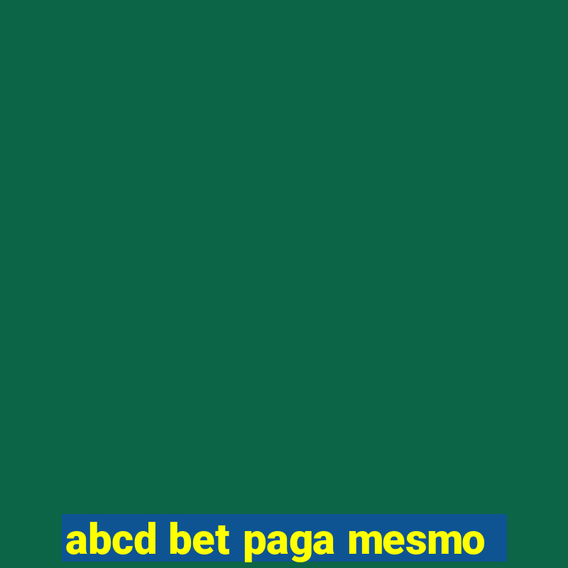 abcd bet paga mesmo