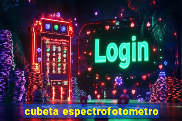 cubeta espectrofotometro