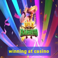 winning at casino