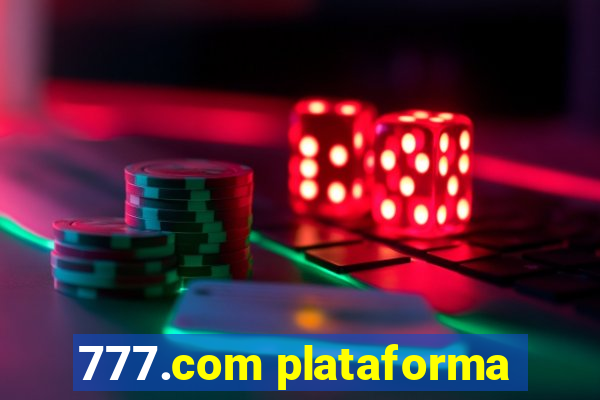 777.com plataforma