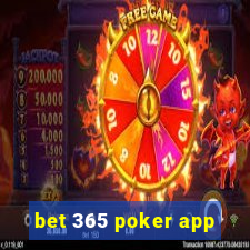 bet 365 poker app