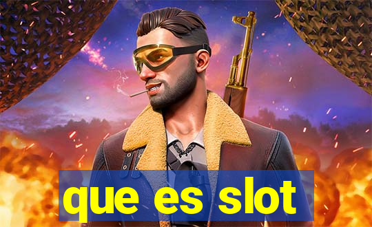 que es slot