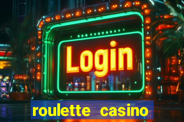 roulette casino online game