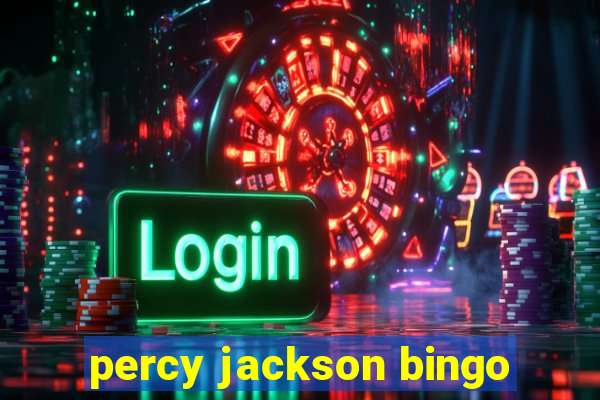 percy jackson bingo