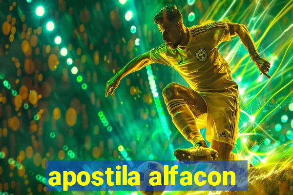 apostila alfacon