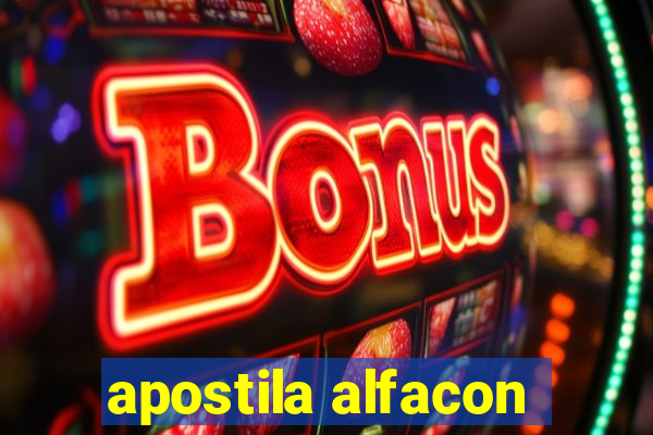 apostila alfacon