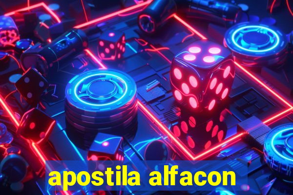 apostila alfacon