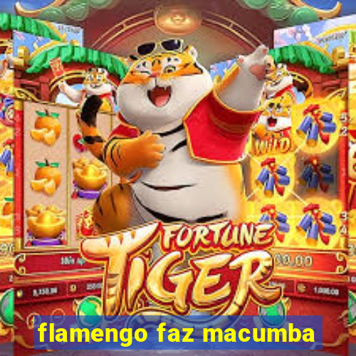 flamengo faz macumba