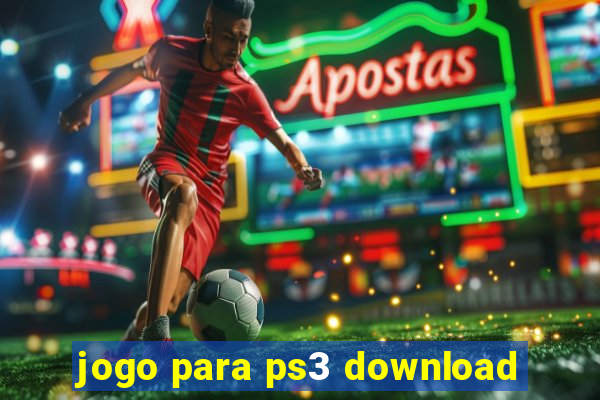 jogo para ps3 download