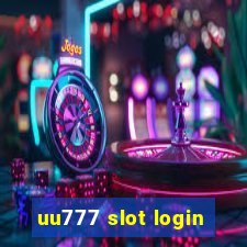 uu777 slot login