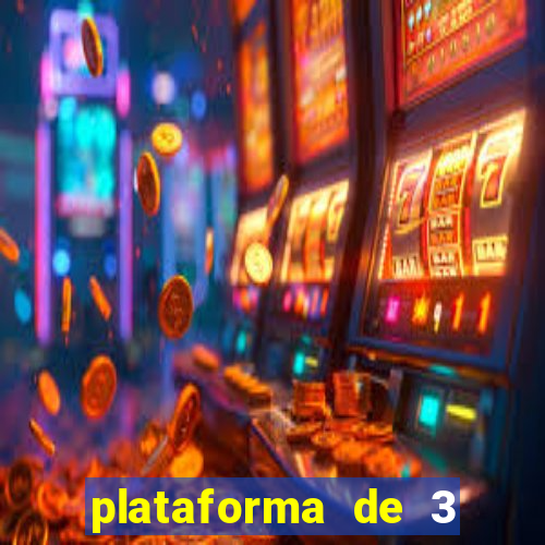 plataforma de 3 reais cassino