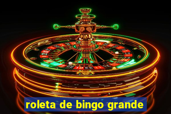 roleta de bingo grande