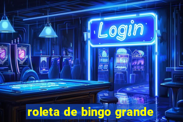 roleta de bingo grande