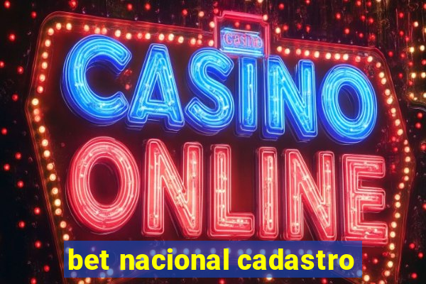 bet nacional cadastro