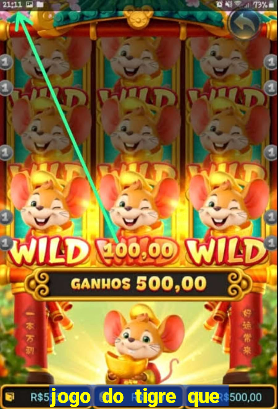 jogo do tigre que pode depositar 1 real