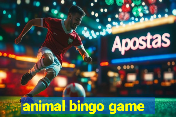 animal bingo game