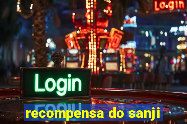 recompensa do sanji