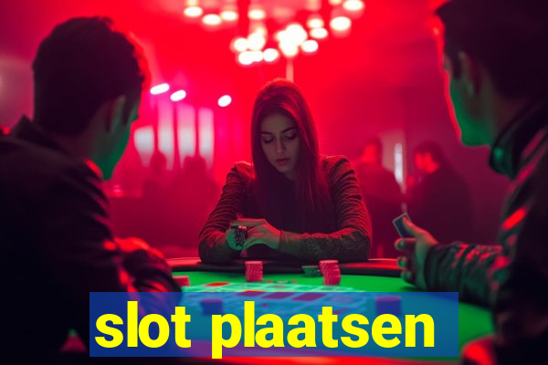 slot plaatsen