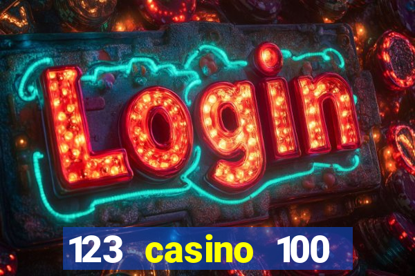 123 casino 100 free spins no deposit