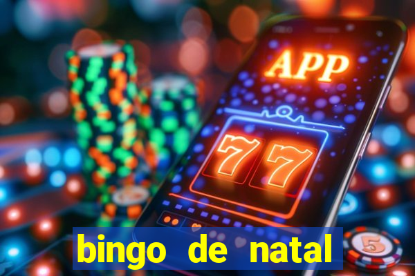 bingo de natal para imprimir gratis