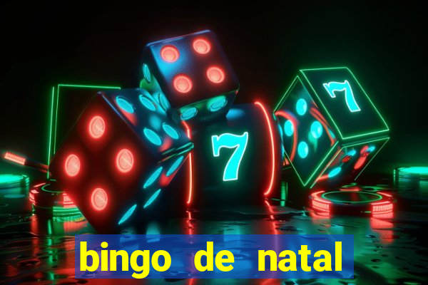 bingo de natal para imprimir gratis