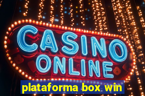 plataforma box win