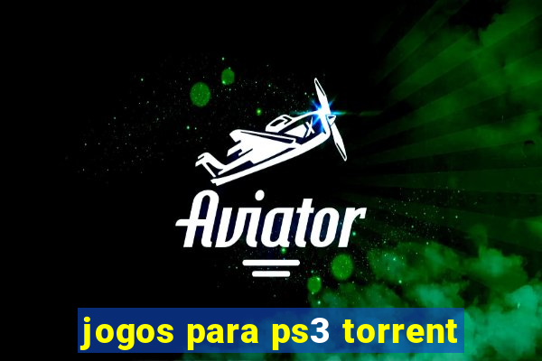 jogos para ps3 torrent