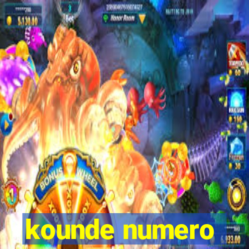 kounde numero