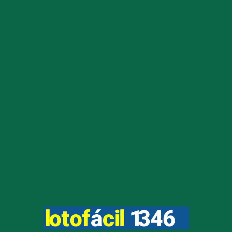 lotofácil 1346