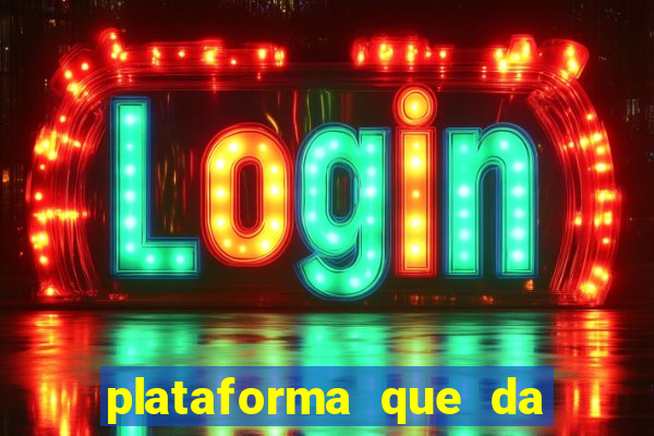 plataforma que da 30 reais para jogar