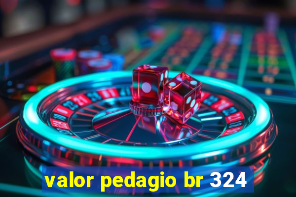 valor pedagio br 324