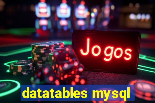 datatables mysql