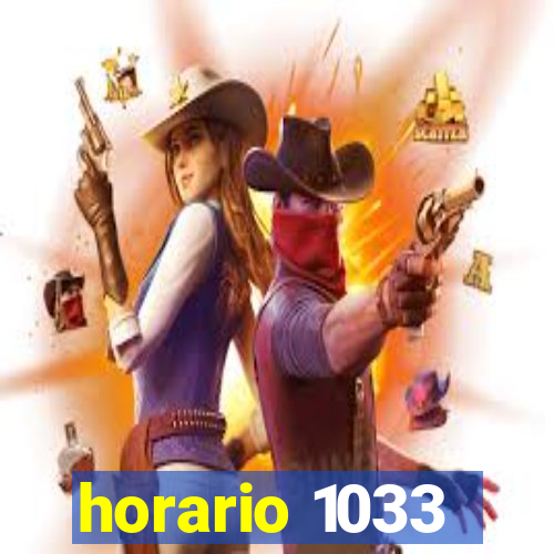 horario 1033