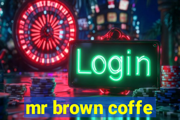 mr brown coffe