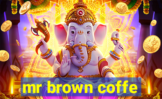 mr brown coffe