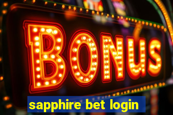 sapphire bet login