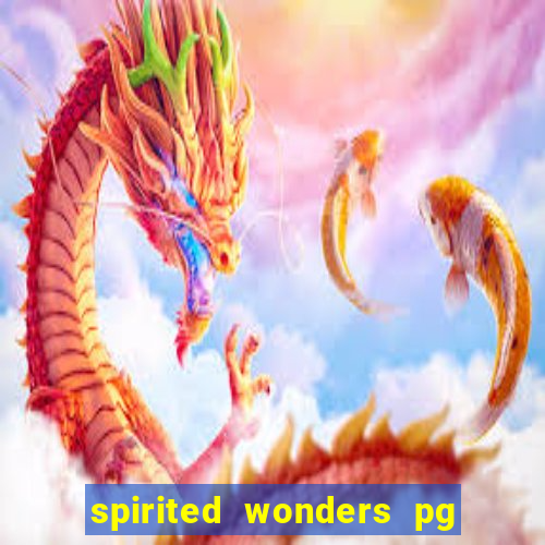 spirited wonders pg soft demo