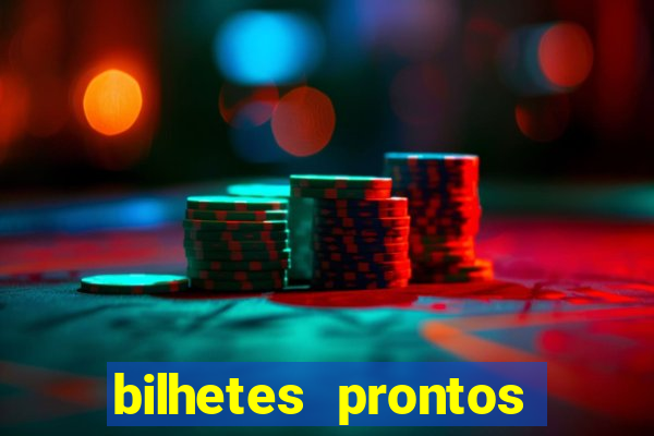 bilhetes prontos apostas esportivas