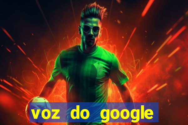 voz do google tradutor homem