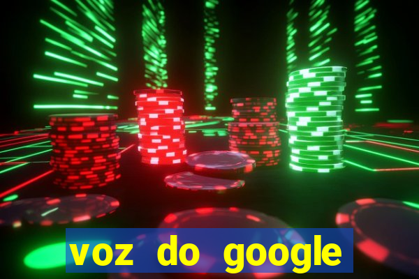 voz do google tradutor homem